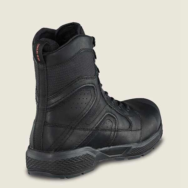 Safety Støvler Herre - Red Wing Exos Lite - 8-Inch Waterproof Csa Toe - Sort - UYSWXO-960